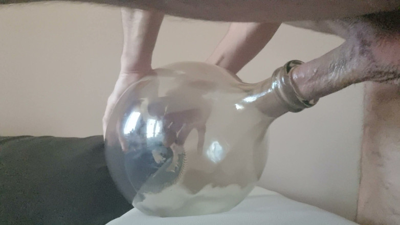 Naxy: Big Glass Bottle Fuck - Request
