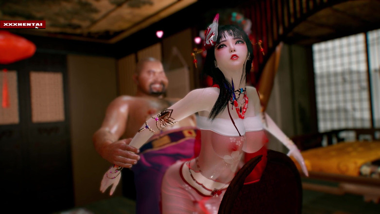 Soiyu Hentai: Королева 3D ночного царства с большим черным членом - 3D анимация