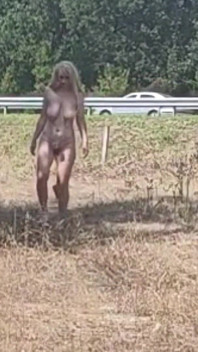 The Slave Girl Is Punished with Buckets of Pussy and Tits to Show off to the Drivers.