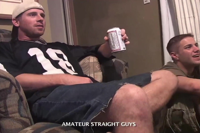 Jay's Amateur Straight Guys: Üç kişi grup seks yapıyor!