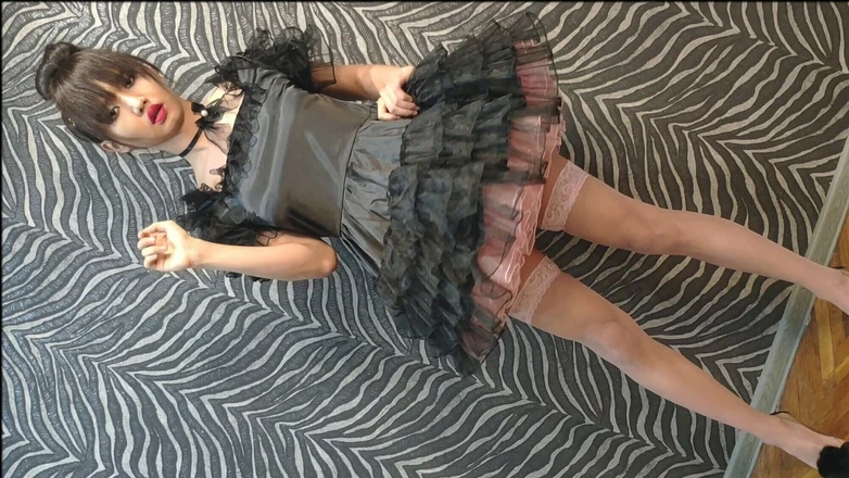 Ponny Letany: Sexy Barbie Tgirl Sissy in High Heels and Sexy Dress