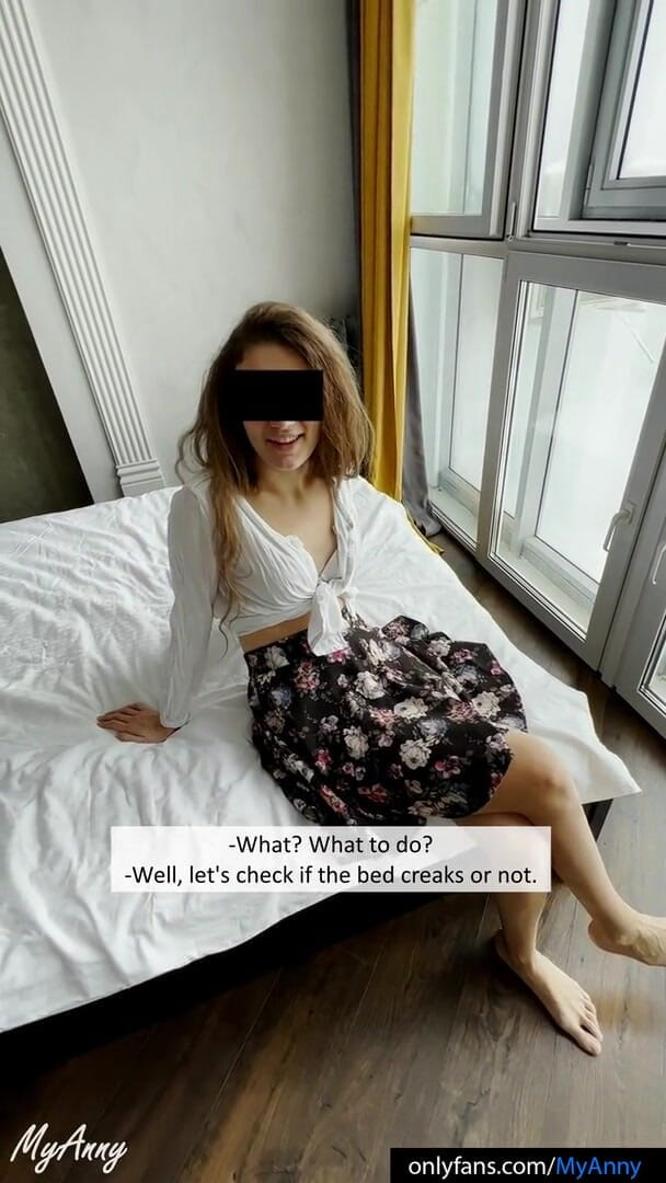 MyAnny: POV - Показал свою подругу мою квартиру и трахнул ее со спермой в рот