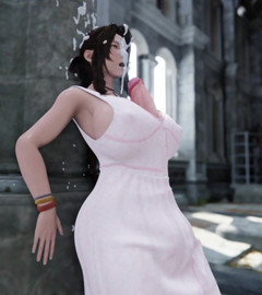 Velvixian3Futanari: Aerith Rostoucí 3 (futa Shemale)