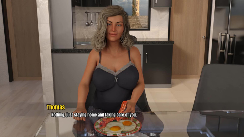Dirty GamesXxX: Grandmas house: dancing with sexy blonde MILF ep.20