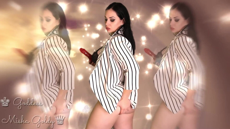 Goddess Misha Goldy: A partir de agora, você não pode mais se masturbar...