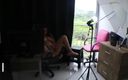 Melanie and Milan: Üvey kız kardeşimin sürtüğü bir web kamerası modeli - İspanyol pornosu