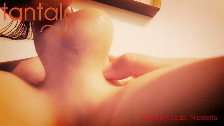 Nicoletta Embassi: Intimate Moments with Sarina Sensual Games with My Tantaly Trans...