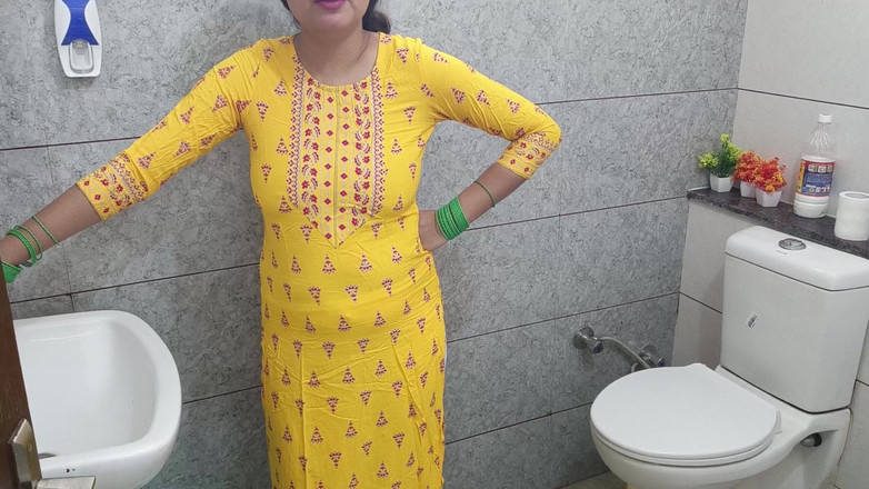 Saara Bhabhi: Indian Hot Step Mother Fucked Step Son Dirty in Washroom...