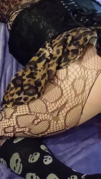 Mistress Fucks Her Sissy with a Dildo