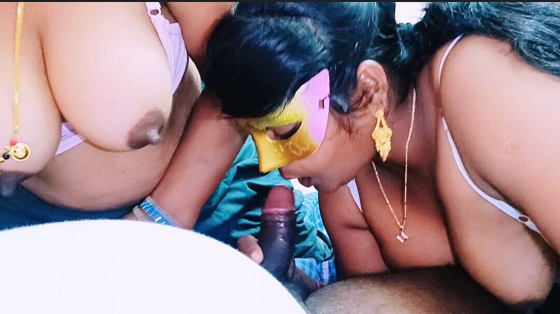 Telugu honey lips: Telugská trojsomská nevlastní rodina manželka Husbend a Bhabi Crezy šukají telugské špinavé řeči.