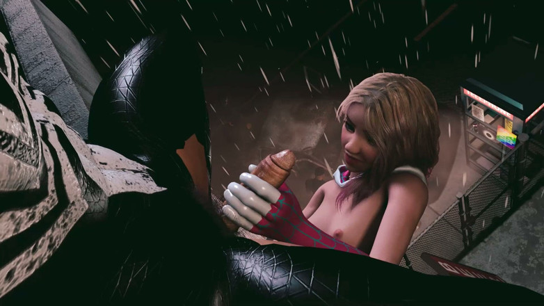 Wraith ward: Spider Gwen Fucking Venom