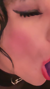 Dildo Worshiping Like a Good Cumslut