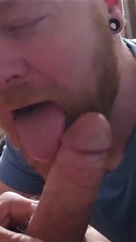 Older Hung Stepdaddy Breeds Ginger Cub and Makes Him Moan