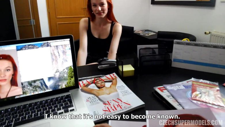 Czech Supermodels: Czech Supermodels 1: Lenka: Cum-soaked Ginger Slut Craves the Spotlight