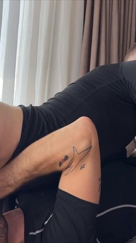 Harry Jen Big Load After Deep Anal and Rimming the Top's Ass in an Online Stream