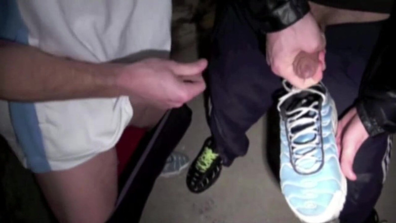 Sneaker Sex Kinky: Miguel used by bad boy form Paris in basement