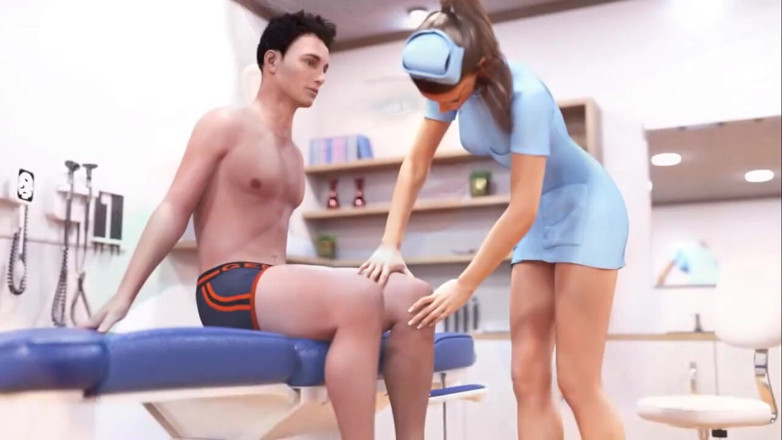 Dirty GamesXxX: Amnesia: lelaki, jururawat seksi, dan adik tirinya di hospital ep.18