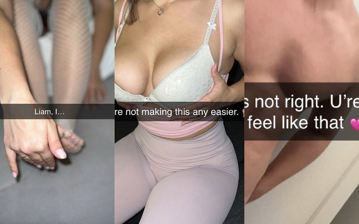 Celineandcesco: 频繁的出差导致妻子欺骗丈夫。