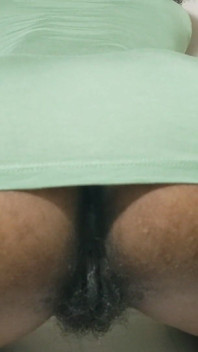 The Girl Was Left Alone at Home and Decided to Show Her Pussy to the Camera