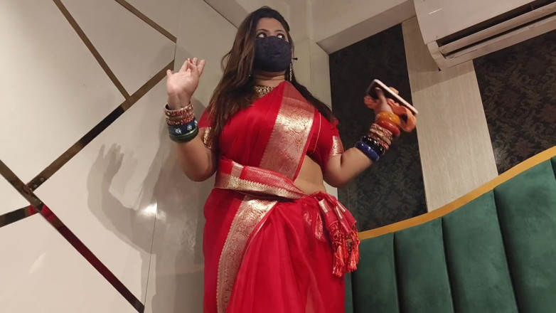 IndianMyra07: Indian Stepmom Caught Her Stepson Jerking with Her Panties and...