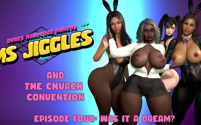 Dukes Hardcore Honeys: Thick Booty Ebony GILF Rides Some Thick White Cock