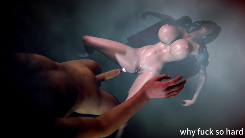 Why fuck so hard: Memek becek monster toket besar 3d dientot habis-habisan sama kontol besar