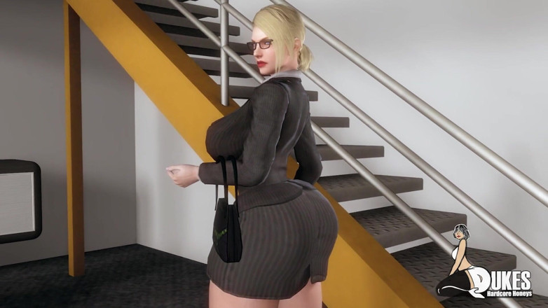Dukes Hardcore Honeys: Úspěšná bílá žena dostane děvku od svého obchodního partnera