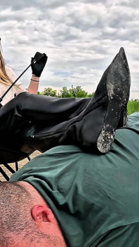 Leather Boots Control You