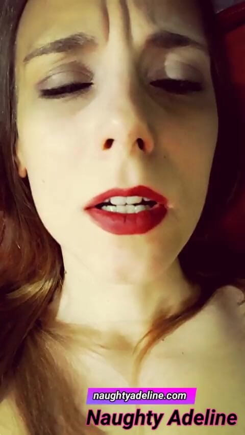 Naughty Adeline: Éjacule dans ma chatte !