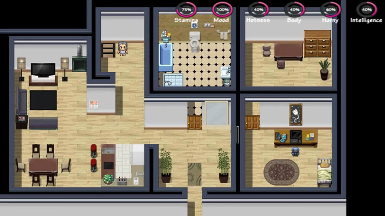 Dirty GamesXxX: Lily of the Valley: žena v domácnosti a nadržená milfka