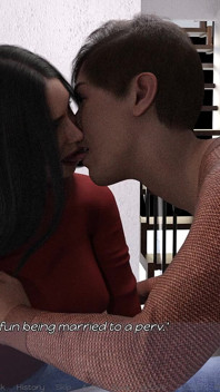 Tři panely: Paroháč a sexy manželka příběh - epizoda 8