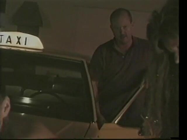 Girl on Girl: Two lesbians eat pussy in taxi then fuck outside it...