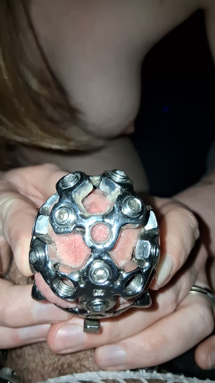 Mistress Rae: Letting Hubby Out of His Spiked Cage