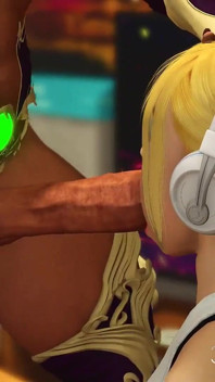 สาวเกมเมอร์น่ารักโดนดิ๊กเกิร์ลเซ็กซี่เย็ดตูดแรงในห้องนอนเล่นเกม