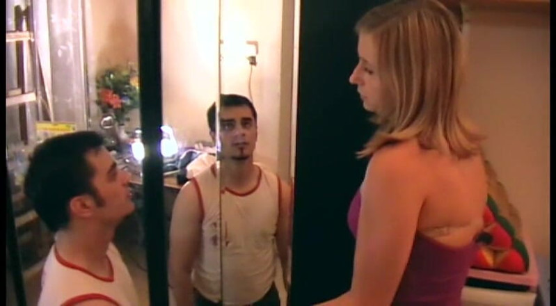 Femdom Austria: She makes him clean her mirror