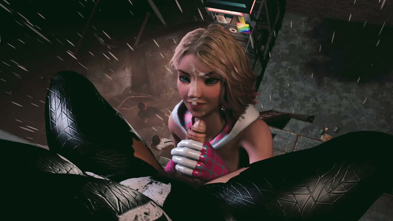 Wraith ward: Spinnen Gwen Fickt Venom