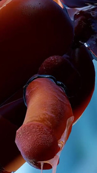 Cute Dickgirl Anal Standing Fuck
