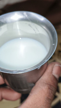 First Milking Video One Glass of Milk From Breast