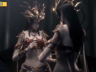 Soi Hentai: Nữ hoàng Medusa và người đoàn kết của cô ấy - Hentai 3D không...