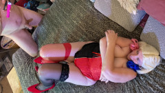 Carmen Angel: Oma Harley Quinn: Meerdere Vibrators Die Schurk Slet Neuken