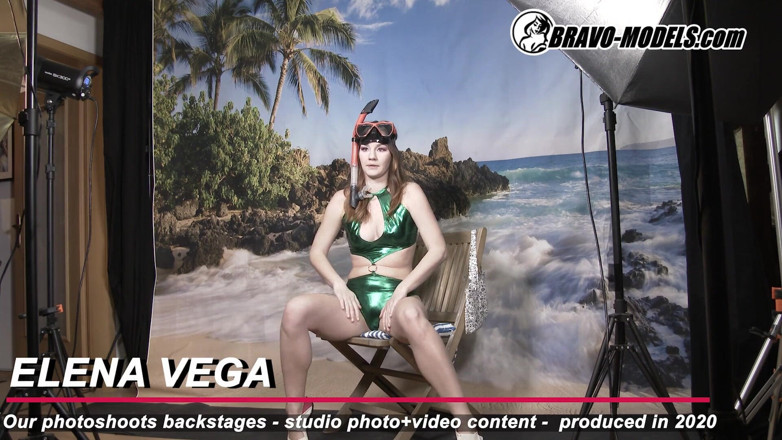 Bravo Models Media: 377 backstage photoshoot Elena Vega adult