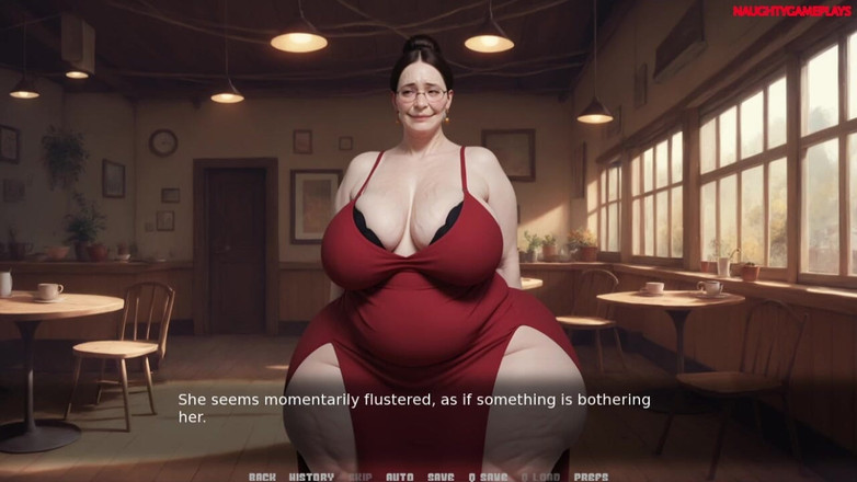 Naughty gameplays: Cachonda gordita gilf empuja extremo tope grande en su enorme...