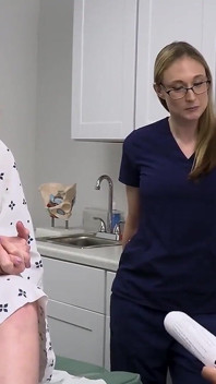 Doctor Tests Surrogate Teen’s Fertility by Pounding Her Little Hole as Hard as He Can