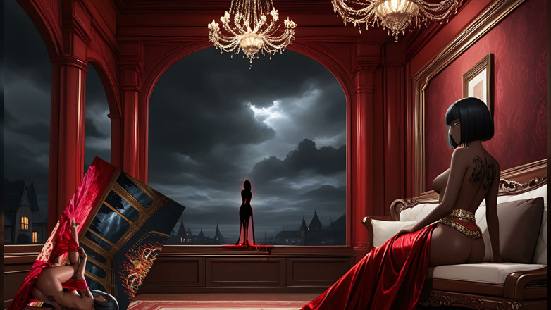 LustRender: Storm Queen Claws Down Her Lover’s Back