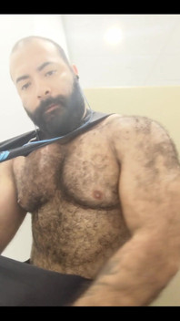 A Little Post Workout Nipple Play