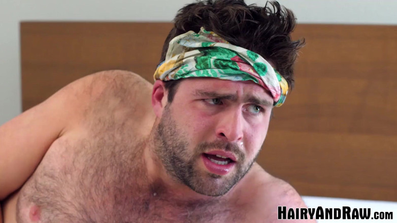 Hairy And Raw: HAIRYANDRAW - Dziki hunk opryskiwanie ciepłej spermy po oklep walenie