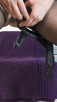 Bekaret çift dildo külot götü ve amcık