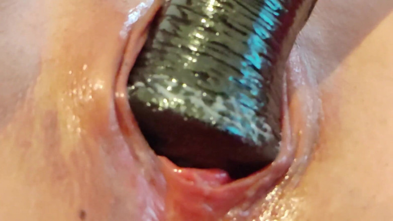 Winonna8: Close-up big cock dildo milf play
