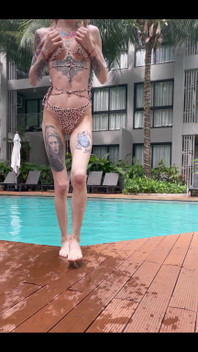 Can’t Live a Day Without Swimming in the Pool, Kinda Got Used to It ) Down to Join Me This Weekend?