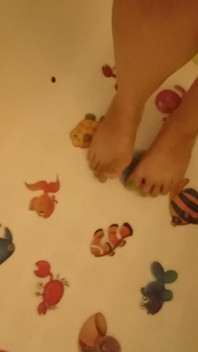 Stepping on My Fishies